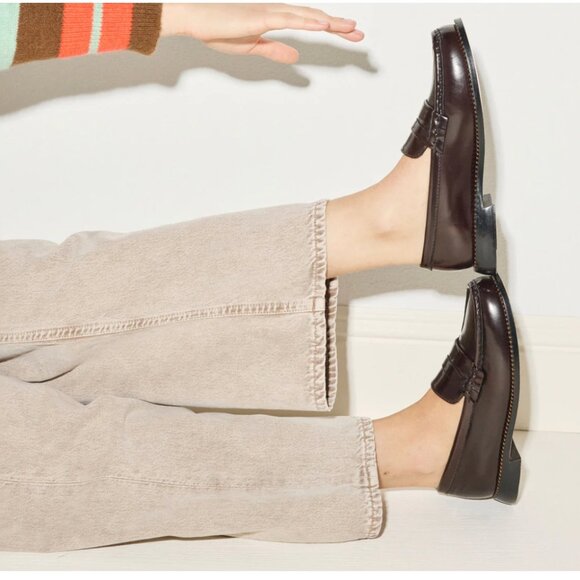 **BRAND NEW** Freda Salvador Elba Loafers, Espresso Spazzolato, Size 9.5 - Picture 8 of 9